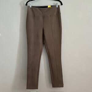Andrew Marc Tan Leggings Women's SMALL | Inseam 29" Stylish Slimming Versatile